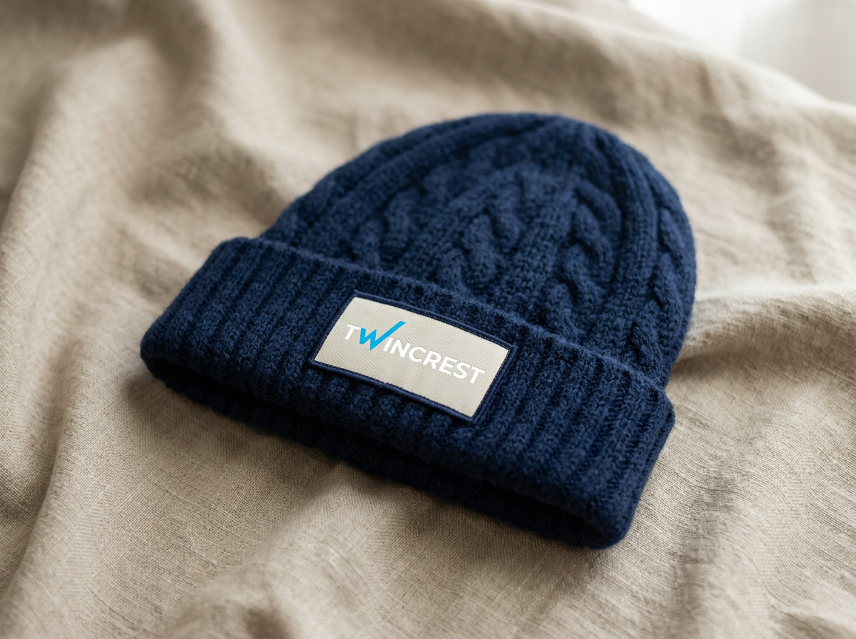 Twincrest Knit Beanie