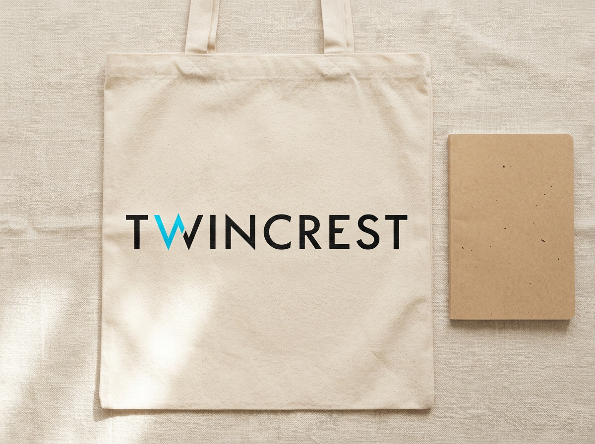Twincrest Tote + Notebook